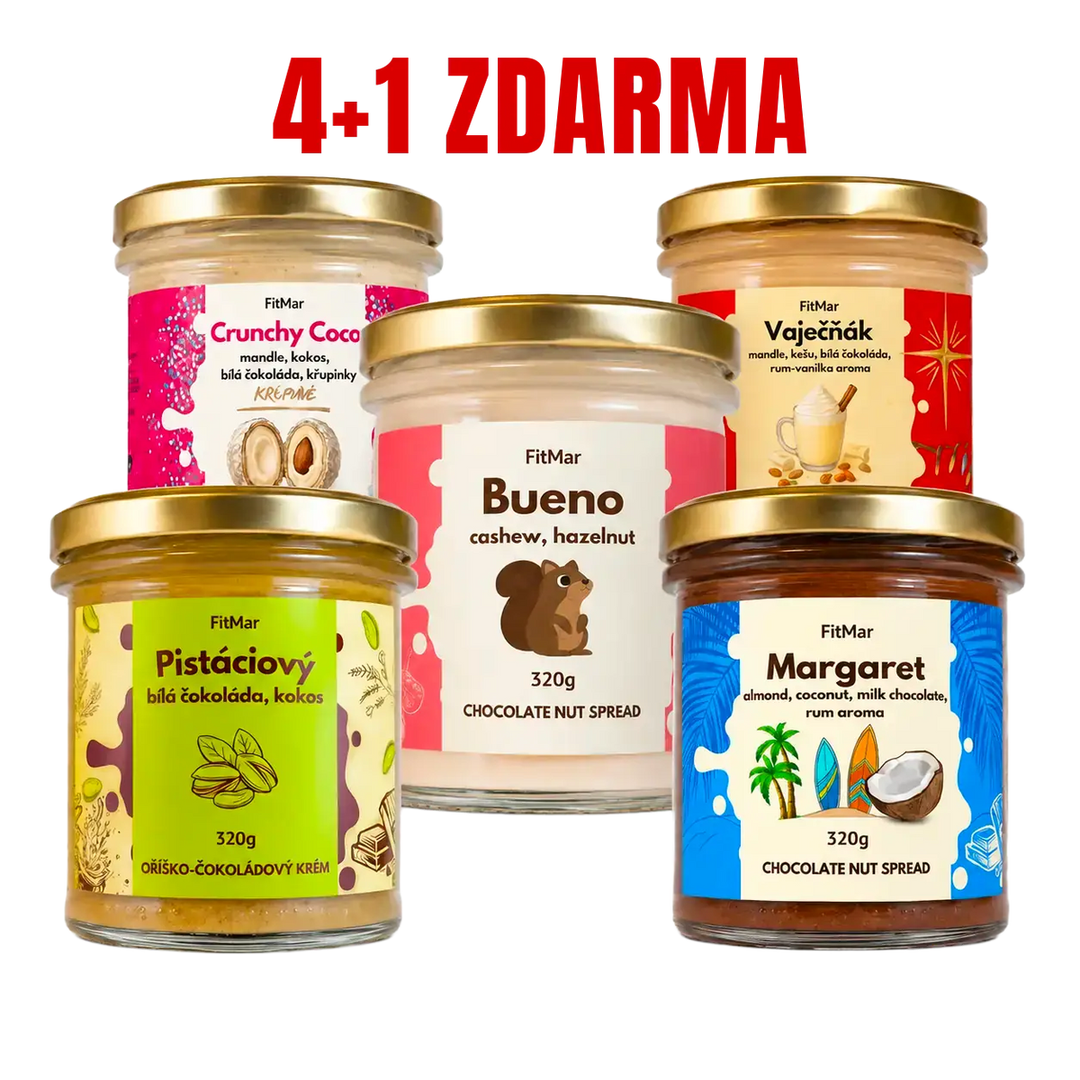 Bestsellery 4+1 ZDARMA