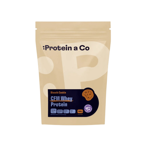 CFM WHEY PROTEIN 80 1 kg - Biscuit cookie - FitMar.cz