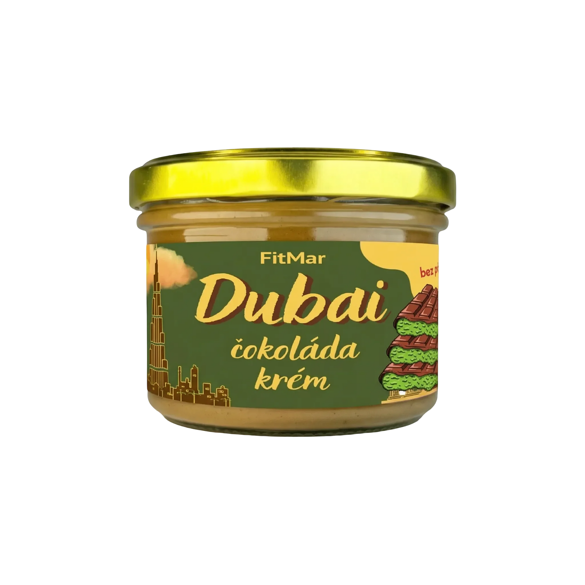 Creme mit Geschmack von Dubai-Schokolade 190g