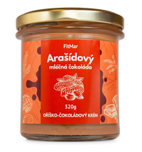 Arašídový krém s mléčnou čokoládou - FitMar.cz