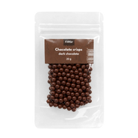 Crunchies für Creme - Zartbitterschokolade 15g