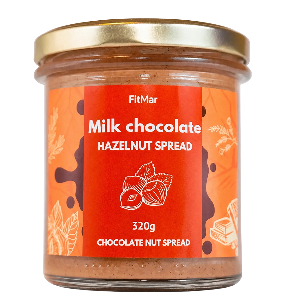 Haselnusscreme mit Milchschokolade