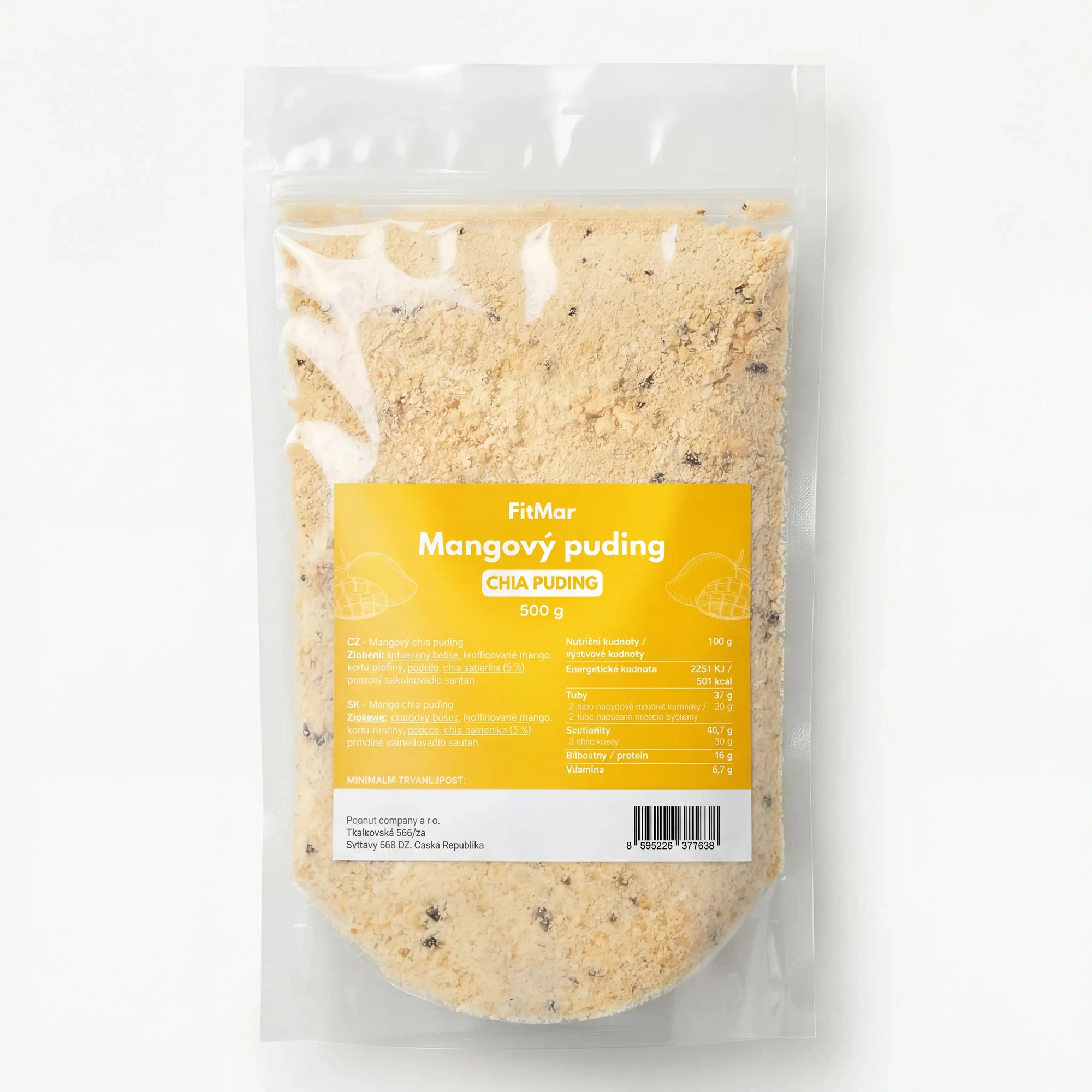 FitMar Mango-Chia-Pudding 500 g