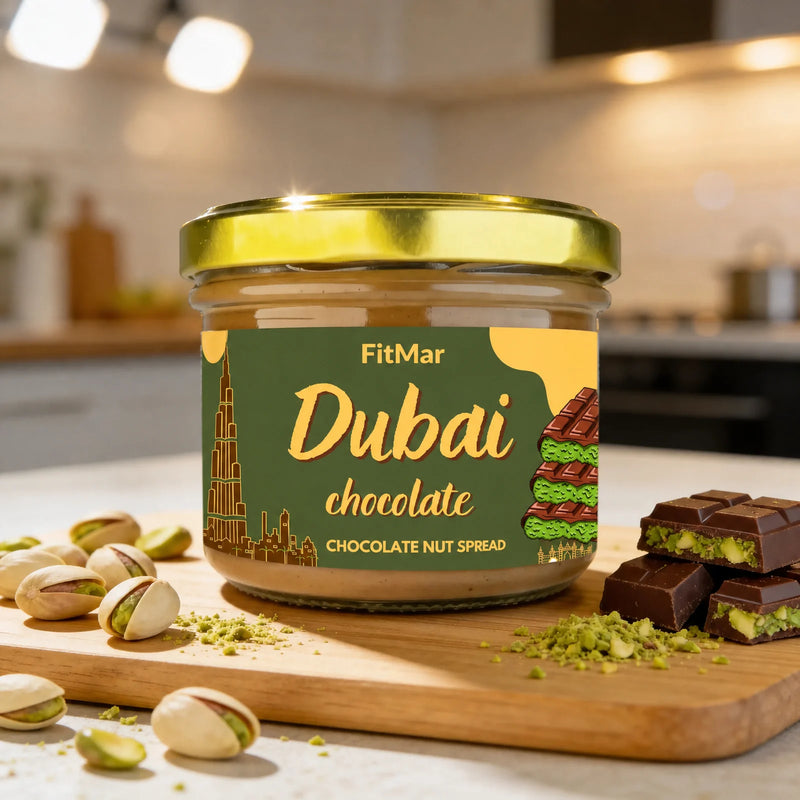 Creme mit Geschmack von Dubai-Schokolade 190g