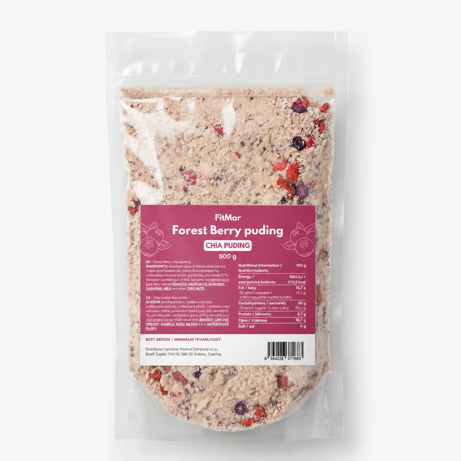 FitMar Waldmischung Chia Pudding 500 g