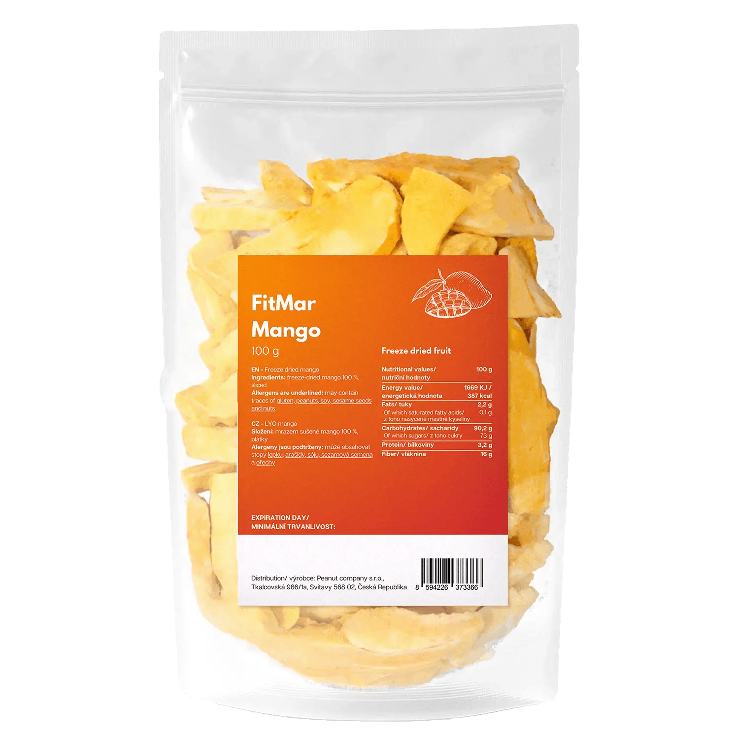 Liofilizirani mango - FitMar.si